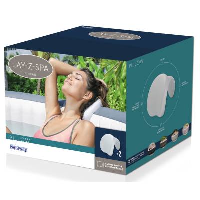 2 x poduszka zagłówek do spa jacuzzi - Bestway 60307