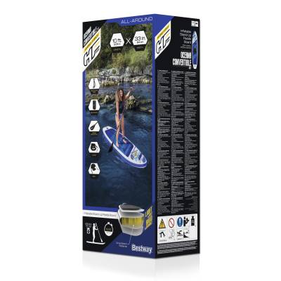 DESKA SUP OCEANA CONVERTIBLE SET 305x84x12 cm - BESTWAY 65350