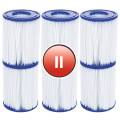 6 x filtr typu "II" do pompy basenowej - Bestway 58094