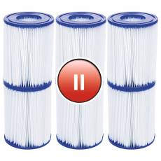 6 x filtr typu "II" do pompy basenowej - Bestway 58094