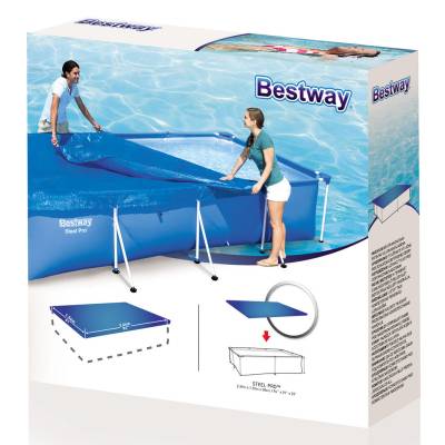 POKRYWA NA BASEN STELAŻ 239x150 cm - BESTWAY 58104