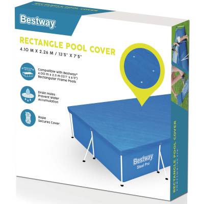 Pokrywa na basen stelażowy 400x211 cm - Bestway 58107