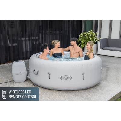 FULL ZESTAW DMUCHANE JACUZZI SPA PARIS 196x66 cm - BESTWAY 60013