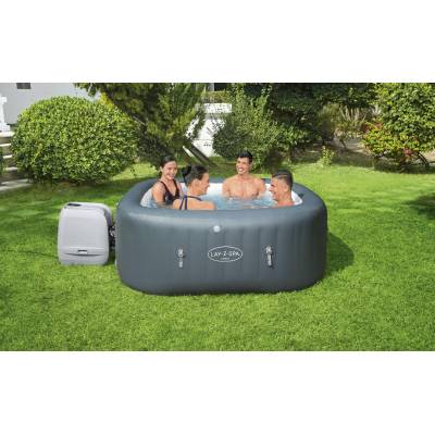 FULL ZESTAW DMUCHANE JACUZZI SPA HAWAII 180x180x71 cm 6 os. - BESTWAY 60031