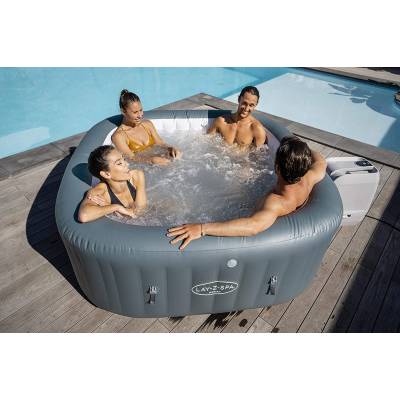 FULL ZESTAW DMUCHANE JACUZZI SPA HAWAII 180x180x71 cm 6 os. - BESTWAY 60031