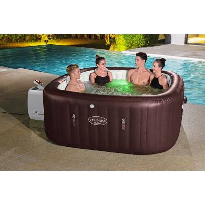 Zestaw PRESTIGE dmuchane jacuzzi spa Maldives 201x201x80 cm 7 os. WiFi - Bestway 60033