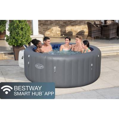 Dmuchane jacuzzi spa Santorini 216x80 cm 7 os. WiFi - Bestway 60075