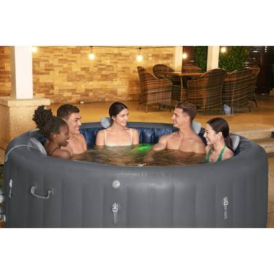 Zestaw PRESTIGE dmuchane jacuzzi spa Santorini 216x80 cm 7 os. WiFi - Bestway 60075