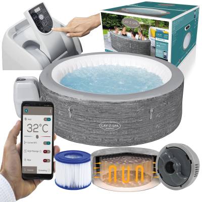 Dmuchane jacuzzi spa Budapest 196x66 cm 6 os. WiFi - Bestway 60179