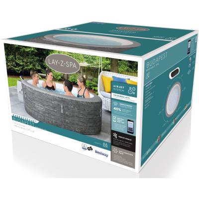 Dmuchane jacuzzi spa Budapest 196x66 cm 6 os. WiFi - Bestway 60179