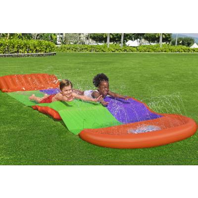 Podwójny ślizg wodny SPLASHCOASTER 488 cm 2 os. - Bestway 52634