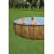 10w1 BASEN OGRODOWY RATAN Z OKNAMI SWIM VISTA 549x122 cm - Wood Design - BESTWAY 56977