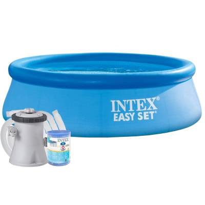 6w1 BASEN OGRODOWY ROZPOROWY 244x76 cm - INTEX 28112