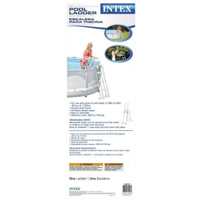 DRABINKA DO BASENU 91 / 107 cm - INTEX 28072