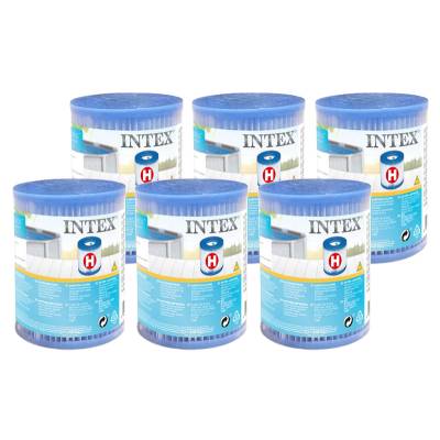 6 x filtr do pompy basenowej typu H - Intex 29007