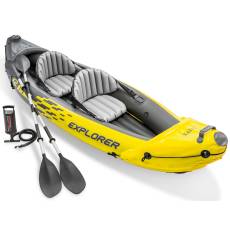 Kajak EXPLORER K2 312x91x51 cm + akcesoria - Intex 68307