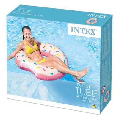 Koło do pływania donut pączek - Intex 56265