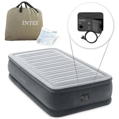 DMUCHANY WELUROWY MATERAC DO SPANIA 191x99x46 cm - INTEX 64412