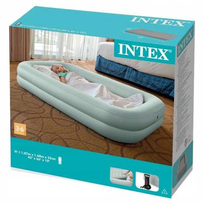 DMUCHANY MATERAC DO SPANIA  DLA DZIECI 168x107x25 cm - INTEX 66810