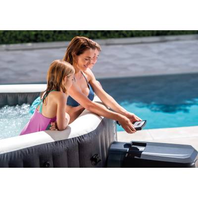 Dmuchane spa jacuzzi Jet&Bubble 201x71 cm 4 os. WiFi - Intex 28458