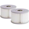 2 x filtr do jacuzzi 10,6x6,7 cm zestaw LF90 - MSpa B0303950